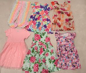 Girls Size 7 Dress Bundle Gymboree Carter’s Cat & Jack The Children’s Place