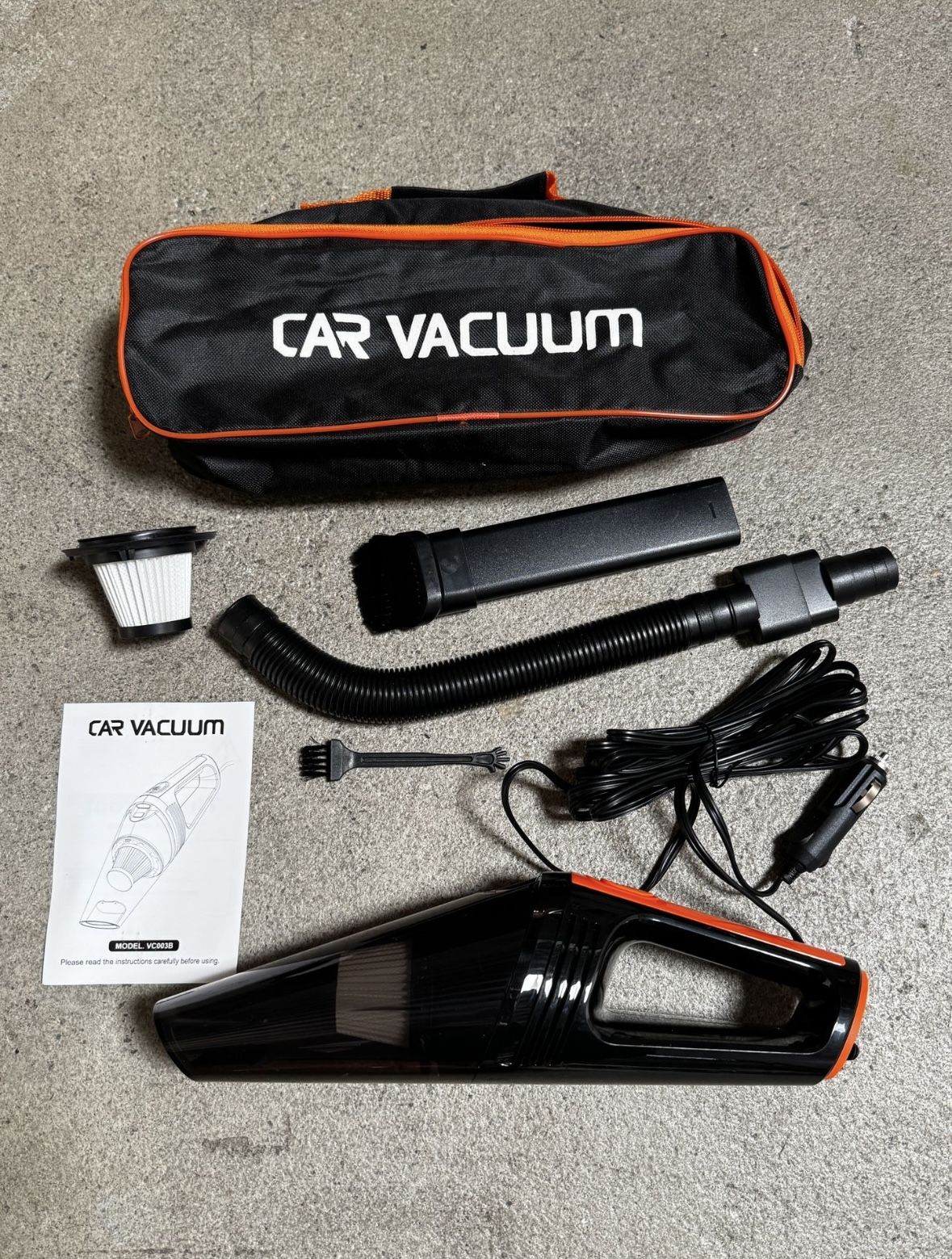 Travel Car Plug In Vacuum Cleaner