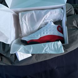 Jordan 13 Retros Red White Black 