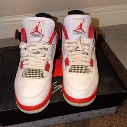 Fire Red 4s 