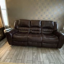 Automatic Leather Recliners