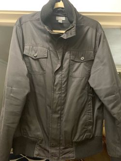 H&M Men’s Bomber Jacket - Black (Size Medium/US 40) - Excellent