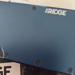 The Ridge - Aluminum Navy Money Clip Wallet 