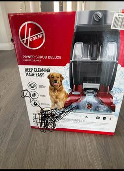 Brand New Hoover Power Scrub Deluxe Carpet Cleaner FH50150NC – Sealed, Never Opened