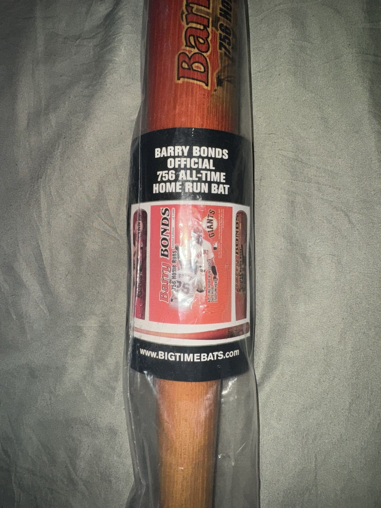Barry Bonds 756th Home Run Bat Collectible
