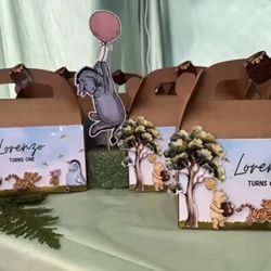 Custom Gable Boxes Winnie The Pooh