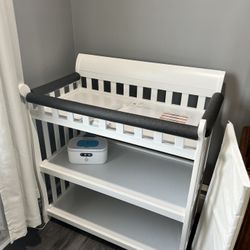 Changing Table and Baby Wipe Warmer 