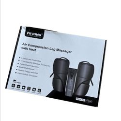 FIT KING Air Compression Leg Massager with Heat(Open Box)