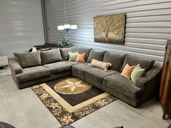 Dark Gray 4 Piece Sectional Couch