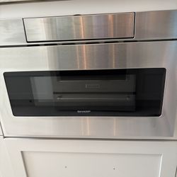 Sharp 24" Stainless Steel Microwave Drawer Oven SMD2470ASY 