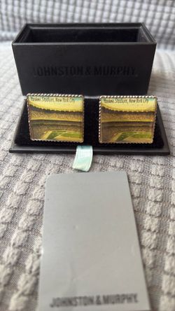 Brand New, Open Box, Johnston & Murphy Yankee Stadium New York City Cufflinks