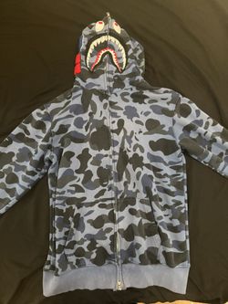 Bape Zip Up Hoodie Medium