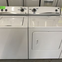 Top loader set washer and dryer kenmore