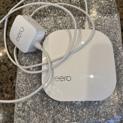 Eero Pro B010001 2nd Generation Gen AC Tri-Band Mesh Router White w/ Power Cable