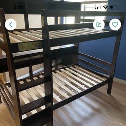 Wooden Bunk Beds -2 sets