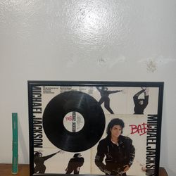Michael Jackson Bad Lp Frame 