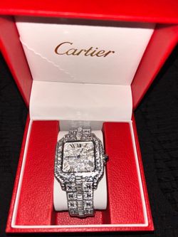 Iced Out Moissanite Watch 💎