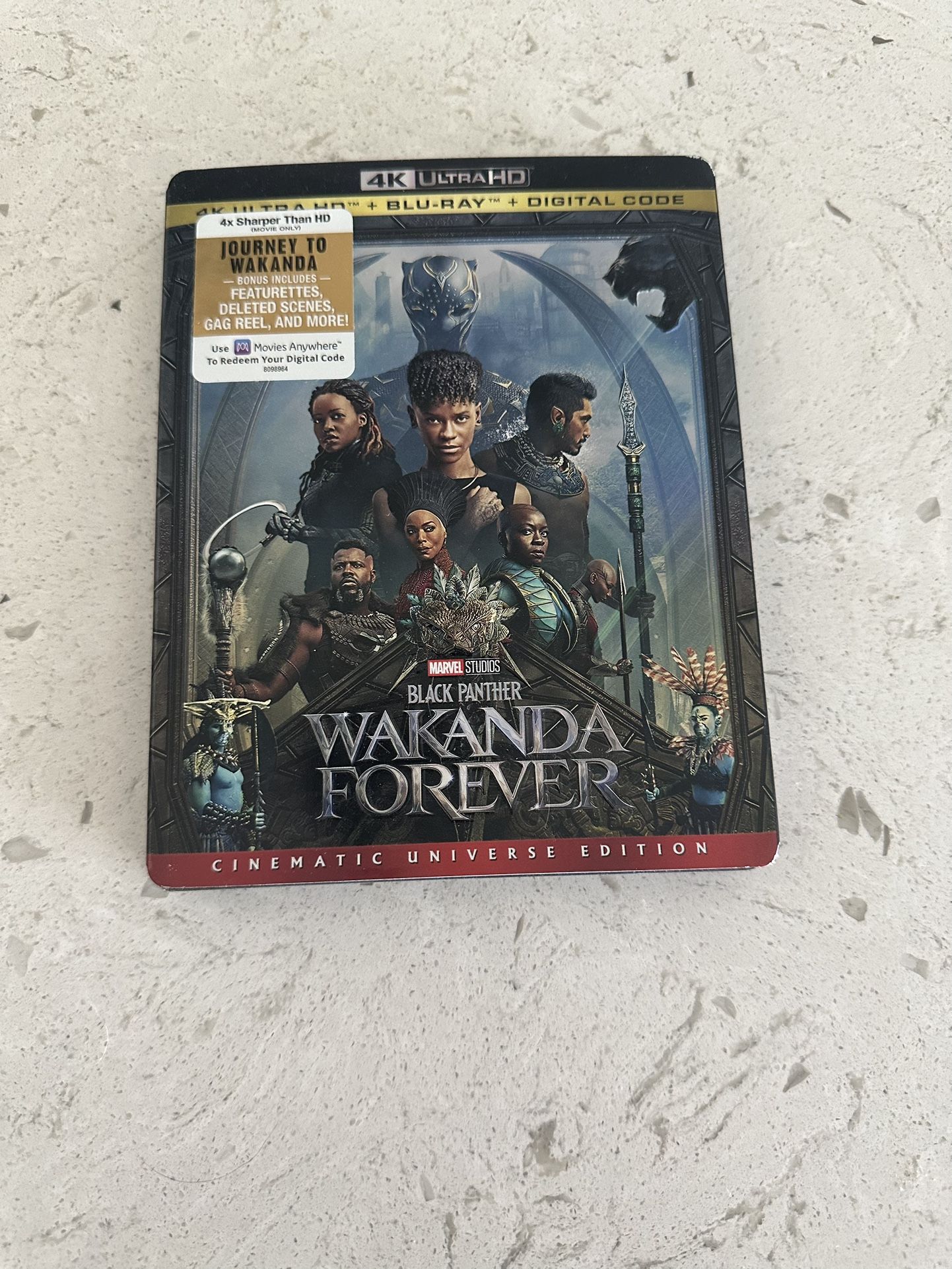 Black Panther Wakanda Forever 4K Ultra HD/Blu-Ray