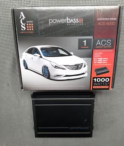 1000 watt 1 channel subwoofer amp