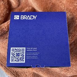 Brady B30 series vinyl label material