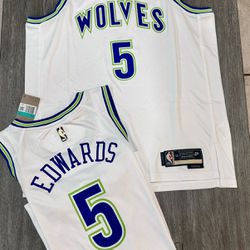 Minnesota  Timberwolves Edward’s Jersey 