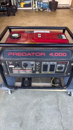 Predator 4000 Generator