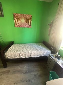 Twin size bed frame
