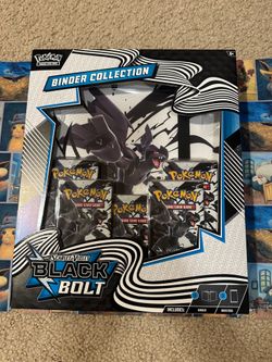 Black Bolt Binder Pokemon