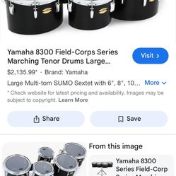 Yamaha 8300 Drum Set