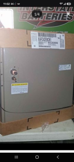 New XAFC42EBCN1A is a 3.5-ton indoor upflow  cased evaporator coil