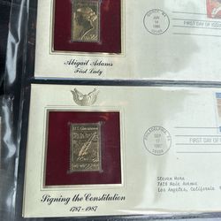 Gold Stamp Collection