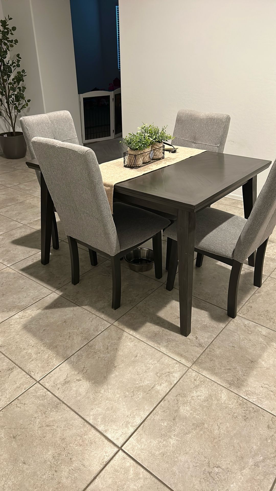 Kitchen table and chairs