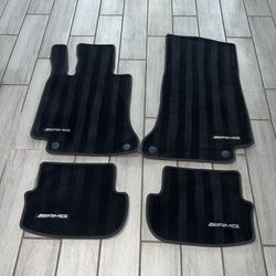 Mercedes C300 C43 C63 AMG COUPE Floor mat set Genuine $100 firm