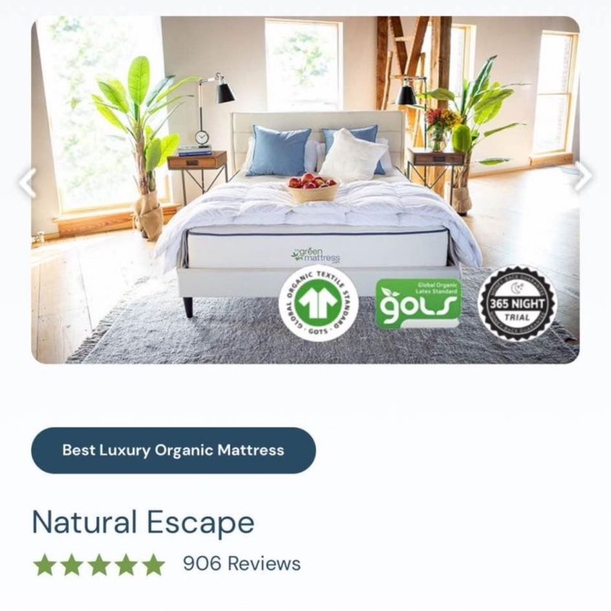 Organic Queen Mattress - My Green Mattress GOTS certified