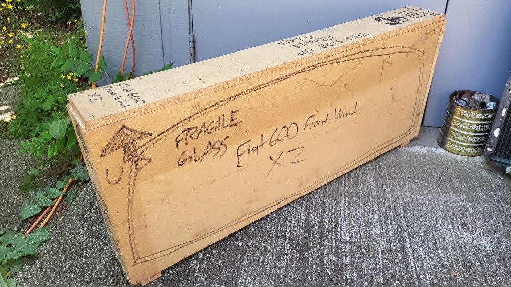 Fiat 600 Front Windshield (x2)