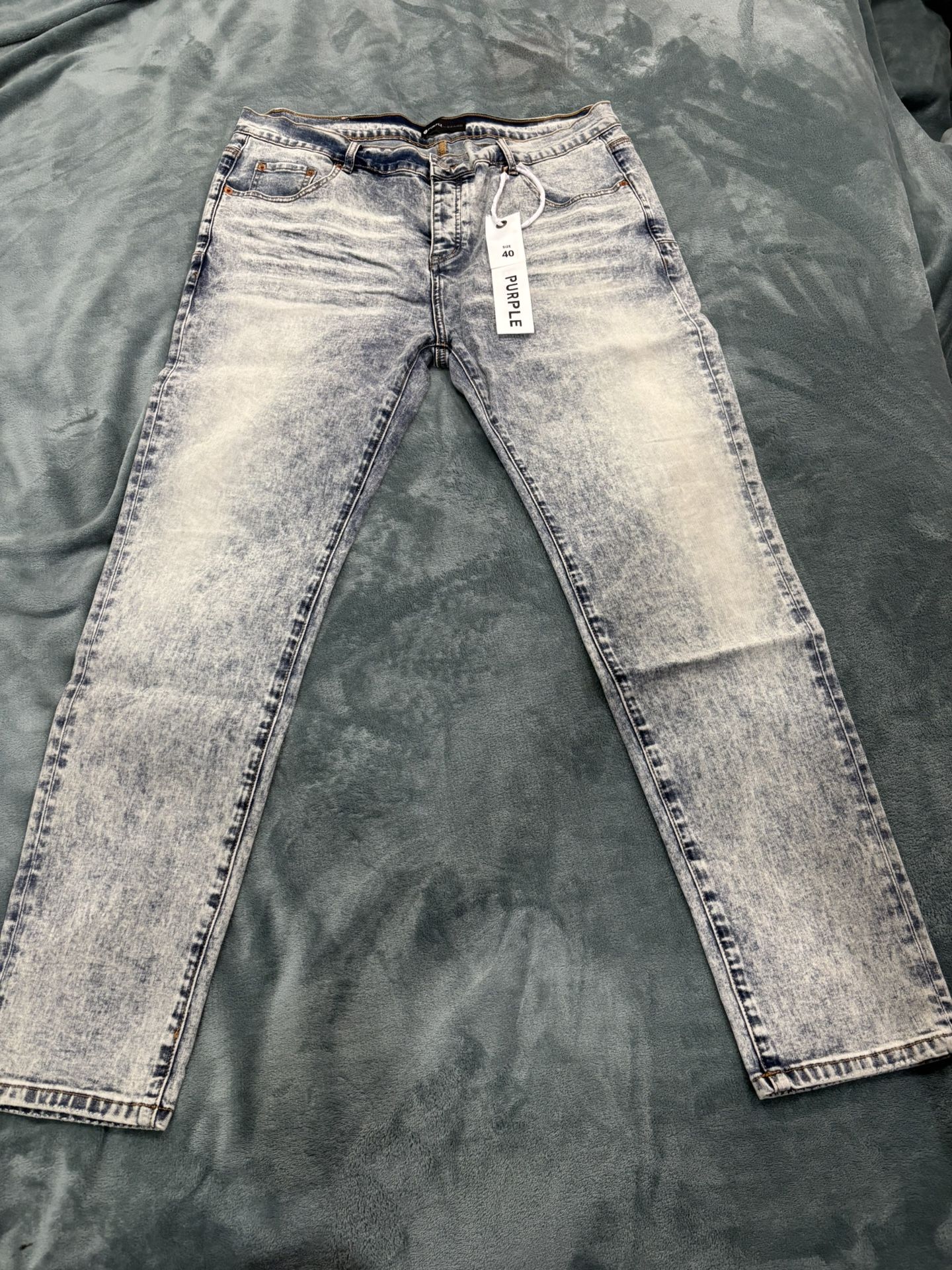 Blue Purple Jeans Size 40