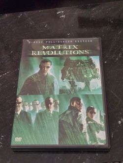 The Matrix Revolutions DVD 2-Disc Full-Screen Edition