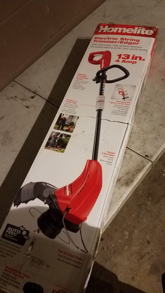 Homelite weed eater string trimmer