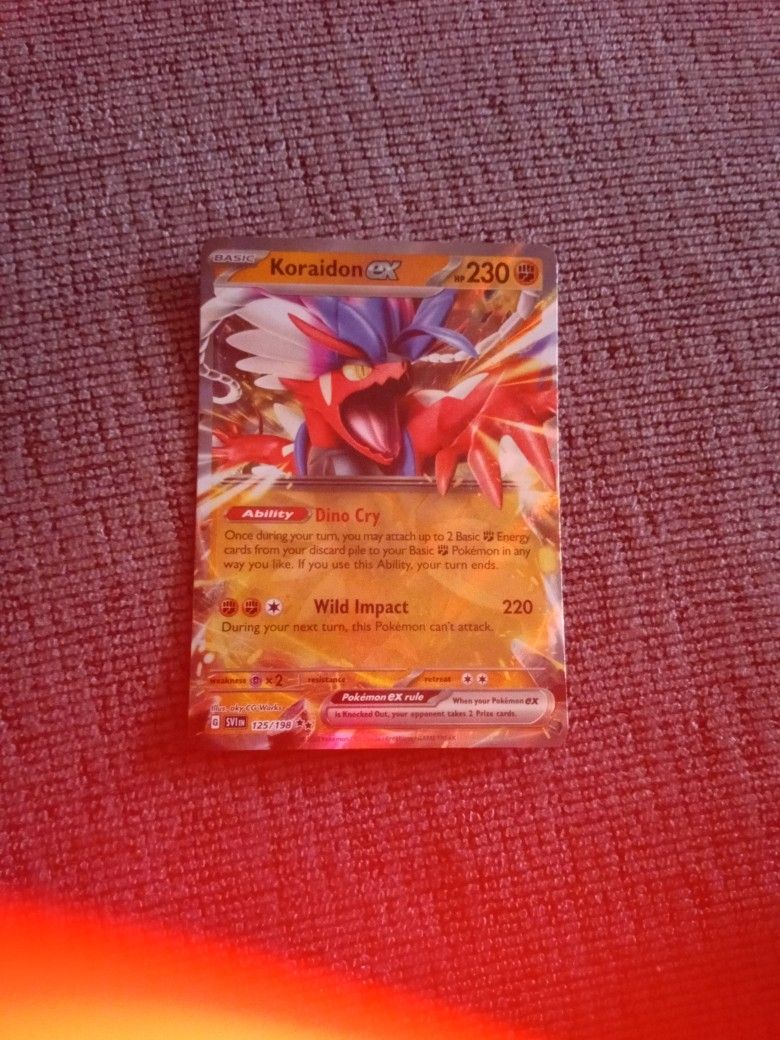 Koraidon Ex 125/198