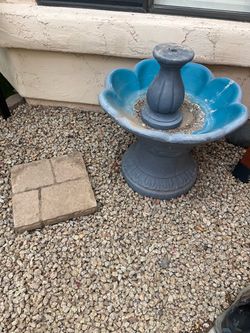 Concrete Water Fountain - Free