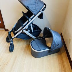 Uppababy Vista V2 Stroller With Bassinet 