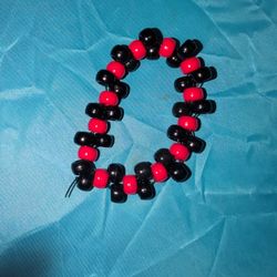 Red And Black Halloween Bracelet 