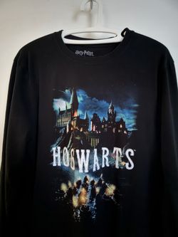 Harry Potter Hogwarts Castle Black Long Sleeve T-Shirt