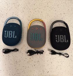 JBL CLIP 4 ($38 EACH)