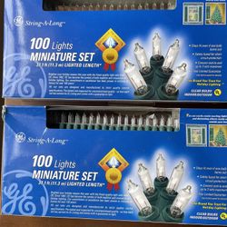 2 Boxes - New Christmas Lights