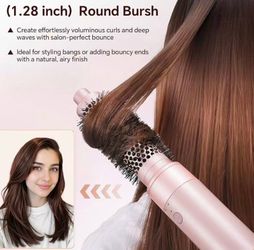 5 in 1 Hot Air Styler Wrap, Hair Dryer & Blow Dryer Brush with Auto Wrap Curls, 110,000 RPM Hot Air Styler for Fast Drying, Curling, Smoothing, Blowou