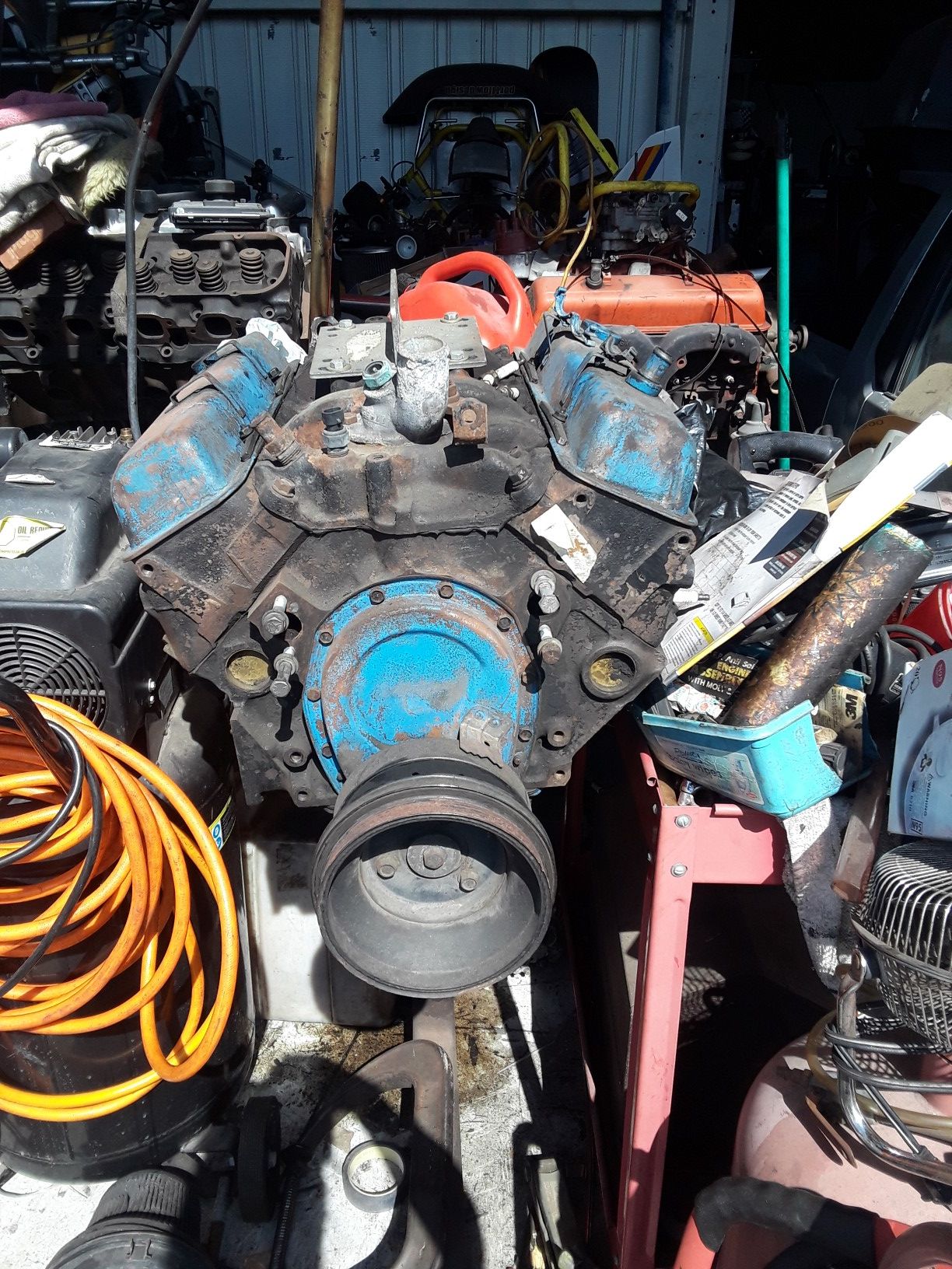 Chevy small block 305 engine