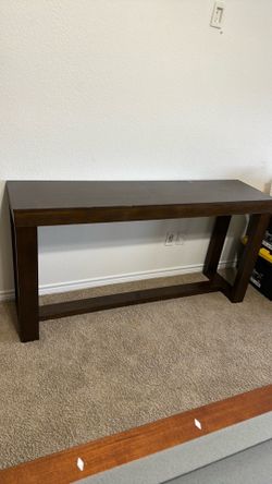 Wood Entry Table - $100