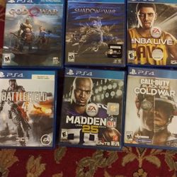 l Juego De PS4 En Buenas Condiciones Usado Un Par De Veces Como Nuevo $28 Cada Uno 