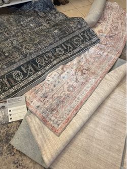 Washable area rugs